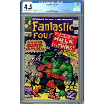 Fantastic Four #25 CGC 4.5 (OW-W) *0359342012*
