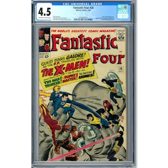 Fantastic Four #28 CGC 4.5 (OW-W) *0359342015*