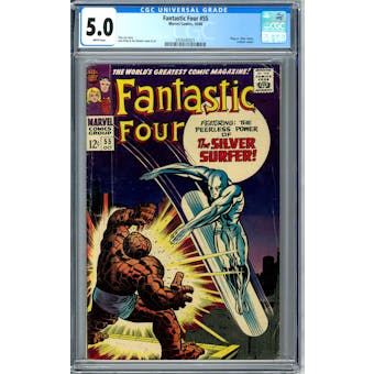 Fantastic Four #55 CGC 5.0 (W) *0359342021*
