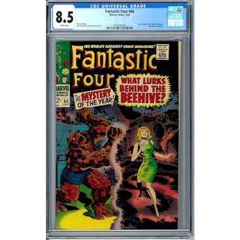 Fantastic Four #66 CGC 8.5 (W) *0359342024*