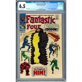 Fantastic Four #67 CGC 6.5 (W) *0359342025*