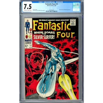 Fantastic Four #72 CGC 7.5 (OW-W) *0359346001*