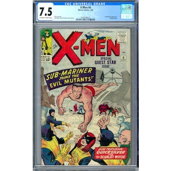 X-Men #6 CGC 7.5 (OW-W) *0359349014*