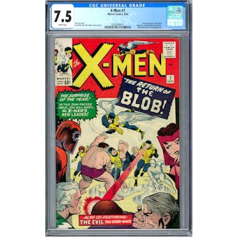 X-Men #7 CGC 7.5 (W) *0359349015*