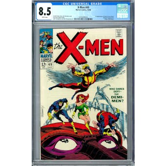 X-Men #49 CGC 8.5 (W) *0359349024*