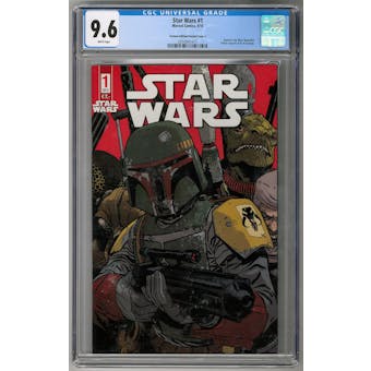 Star Wars #1 CGC 9.6 (W) German Edition Variant *0359541017*