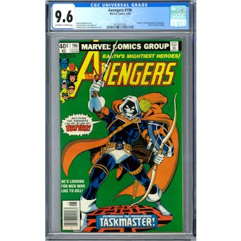 Avengers #196 CGC 9.6 (OW-W) *0359551003*