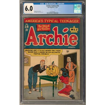 Archie Comics #18 CGC 6.0 (C-OW) *0359560001*
