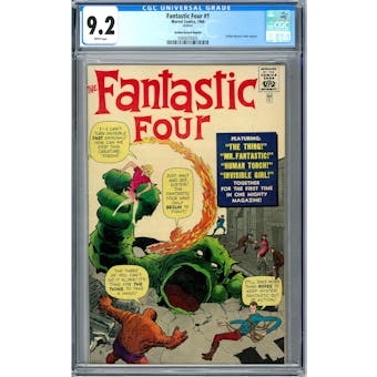 Fantastic Four #1 Gold Record Reprint CGC 9.2 (W) *0360035005*