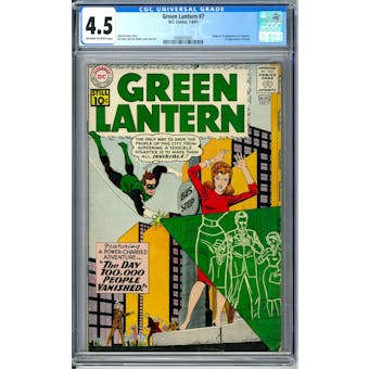 Green Lantern #7 CGC 4.5 (OW-W) *0360035007*