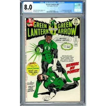 Green Lantern #87 CGC 8.0 (OW-W) *0360035009*
