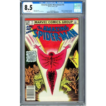 Amazing Spider-Man Annual #16 CGC 8.5 (W) *0360036001*