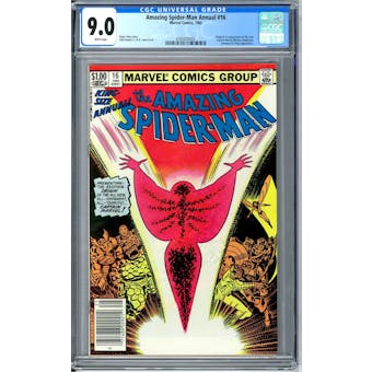 Amazing Spider-Man Annual #16 CGC 9.0 (W) *0360036002*