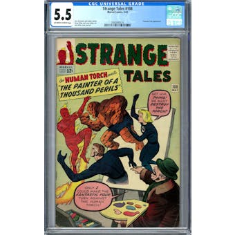 Strange Tales #108 CGC 5.5 (OW-W) *0360040016*