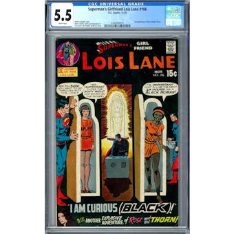Superman's Girlfriend Lois Lane #106 CGC 5.5 (W) *0360040019*