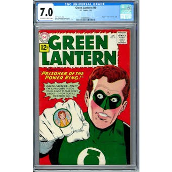 Green Lantern #10 CGC 7.0 (OW-W) *0360042012*