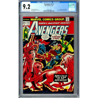 Avengers #112 CGC 9.2 (OW-W) *0360043004*