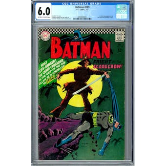 Batman #189 CGC 6.0 (OW-W) *0360043007*