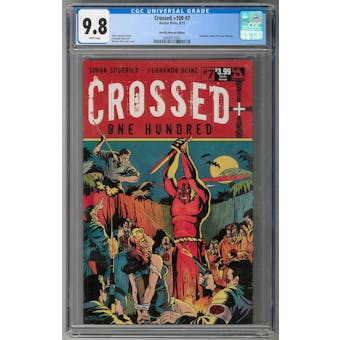 Crossed + 100 #7 CGC 9.8 (W) Horrific Homage Edition *0360912001*
