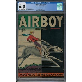 Airboy Comics #v5 #2 CGC 6.0 (C-OW) *0361178001*