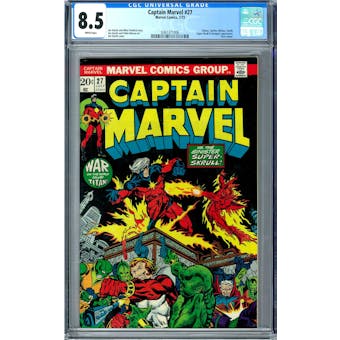Captain Marvel #27 CGC 8.5 (W) *0361371006*