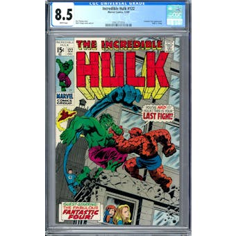 Incredible Hulk #122 CGC 8.5 (W) *0361371016*