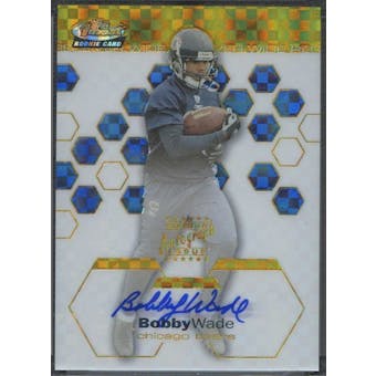 2003 Topps Finest Gold Refractors #142 Bobby Wade 24/50 Rookie Autograph
