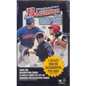 2003 Bowman Baseball Hobby Box