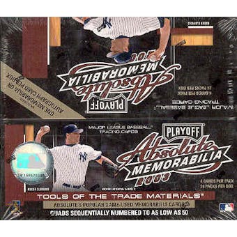 2003 Playoff Absolute Memorabilia Baseball 24 Pack Box