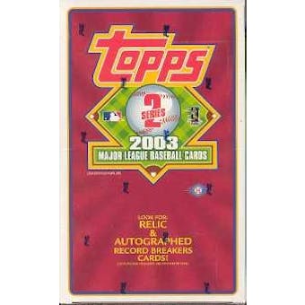 2003 Topps Series 2 Baseball Hobby Box