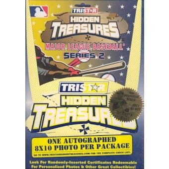 2003 Tristar Hidden Treasures Series 2 Baseball Autographed 8x10s Box