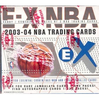2003/04 Fleer Skybox E-X Basketball Hobby Box