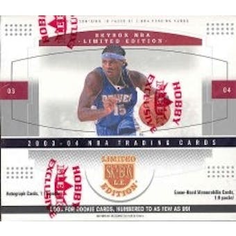 2003/04 Fleer Skybox Limited Edition Basketball Hobby Box