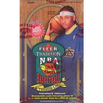 2003/04 Fleer Tradition Basketball Hobby Box