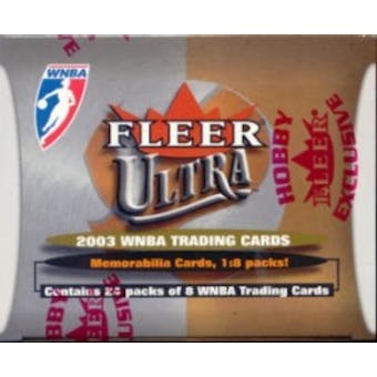 2003 Fleer Ultra WNBA Basketball Hobby Box
