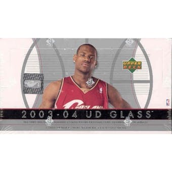 2003/04 Upper Deck Glass Basketball Hobby Box