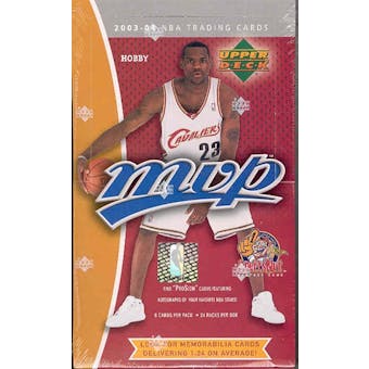 2003/04 Upper Deck MVP Basketball Hobby Box