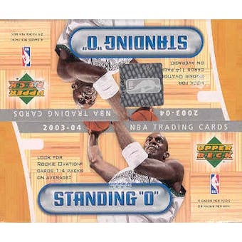 2003/04 Upper Deck Standing O! Basketball 24 Pack Box