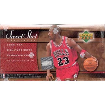 2003/04 Upper Deck Sweet Shot Basketball Hobby Box