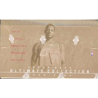 2003/04 Upper Deck Ultimate Collection Basketball Hobby Box