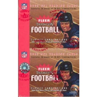 2003 Fleer Tradition Football Hobby Box