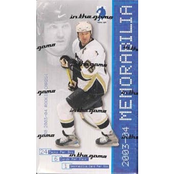2003/04 Be A Player Memorabilia Hockey Hobby Box