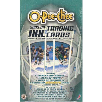 2003/04 O-Pee-Chee Hockey 36 Pack Box