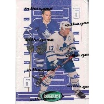 2003/04 Parkhurst Original 6 Toronto Maple Leafs Hockey Hobby Pack (Lot of 12)