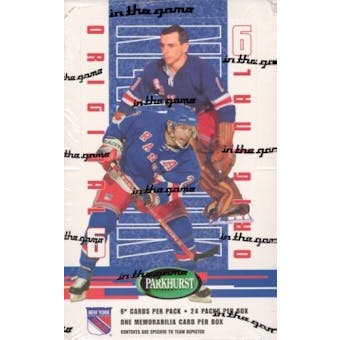 2003/04 BAP Parkhurst Original 6 New York Rangers Hockey Hobby Box