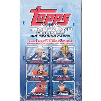 2003/04 Topps Rookie & Traded Hockey Hobby Box