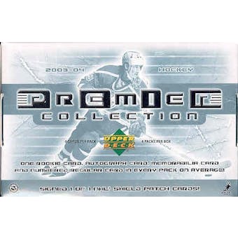 2003/04 Upper Deck Premier Collection Hockey Hobby Box