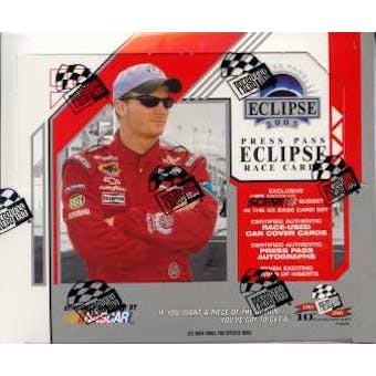 2003 Press Pass Eclipse Racing Hobby Box