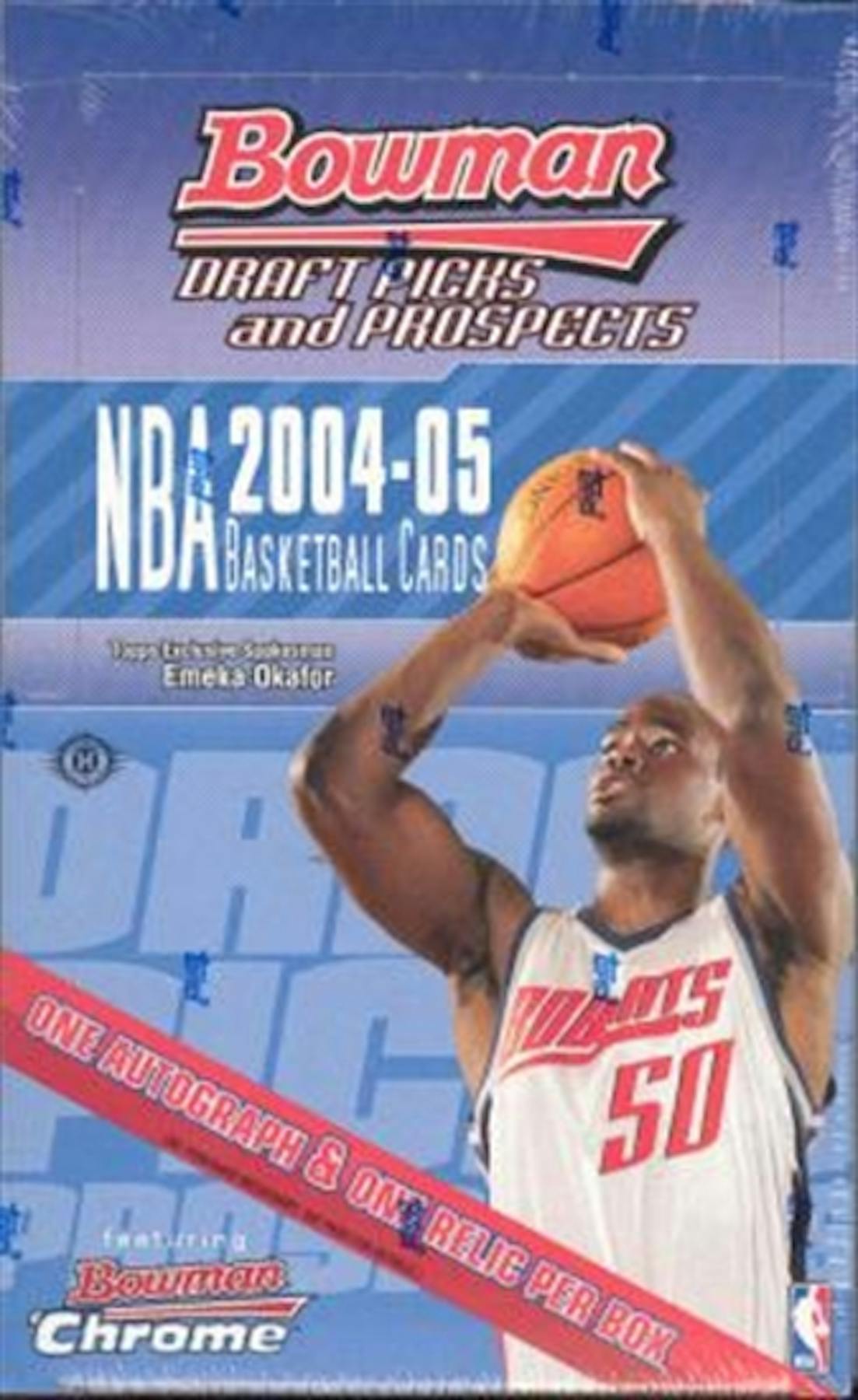 2004/05 Bowman Draft Picks And Prospects Basketball Hobby Box