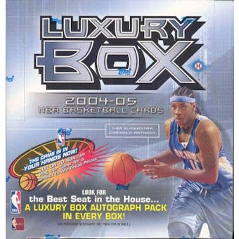 2004/05 Topps Luxury Box Basketball Hobby Box